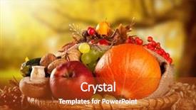  Presentation with free traditional - Cool new slide set with table with blur background free backdrop and a yellow colored foreground