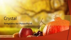  Presentation with free traditional - Amazing presentation theme having table with blur background free backdrop and a gold colored foreground