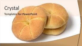  Presentation with morocco patterns traditional - Audience pleasing theme consisting of traditional fresh baked moroccan semolina backdrop and a yellow colored foreground