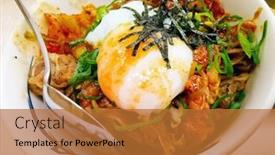  Presentation with chinese-traditional - Audience pleasing slide deck consisting of traditional-home-made-chinese-cuisine backdrop and a red colored foreground