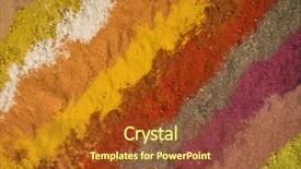  Presentation with persian - Amazing presentation theme having traditional indian and persian spices backdrop and a tawny brown colored foreground