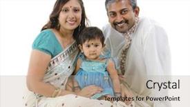  Presentation with indian traditional - PPT layouts having traditional indian family with one background and a coral colored foreground