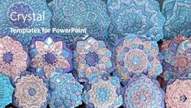  Presentation with copper - PPT layouts consisting of traditional-iranian-souvenirs-copper-plates background and a teal colored foreground