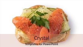  Presentation with italian - Audience pleasing slides consisting of traditional italian bruschetta on white backdrop and a  colored foreground