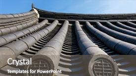  Presentation with korean culture - Audience pleasing slide deck consisting of thai - mixed vegetable salad with tuna backdrop and a lemonade colored foreground.