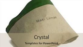  Presentation with lemak - Colorful slide deck enhanced with traditional malay nasi lemak backdrop and a coral colored foreground