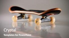  Presentation with light shade nluie - Cool new slide set with traditional mode - macro of fingerboard on light backdrop and a  colored foreground