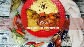  Presentation with couscous - 