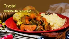  Presentation with couscous - 