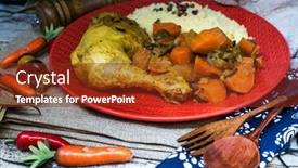  Presentation with couscous - 