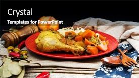  Presentation with couscous - 