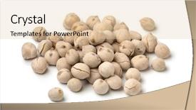  Presentation with moroccan - PPT theme with traditional moroccan roasted chickpea background and a lemonade colored foreground