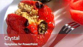  Presentation with eastern - Cool new presentation with traditional north african middle eastern backdrop and a crimson colored foreground