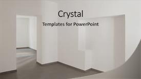  Presentation with old house - Audience pleasing presentation design consisting of traditional old house of central backdrop and a light gray colored foreground