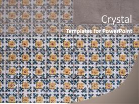 Traditional Old Tiles Wall PPT template 3 | CrystalGraphics