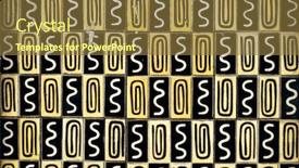  Presentation with wall street - PPT theme featuring traditional-old-tiles-wall background and a tawny brown colored foreground