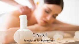  Presentation with oriental medicine - Colorful slide set enhanced with traditional oriental aroma therapy backdrop and a coral colored foreground