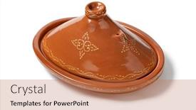  Presentation with traditional - Theme featuring traditional-oval-tajine-or-tagine background and a coral colored foreground