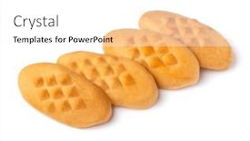  Presentation with white cheese - Slides featuring traditional-polish-smoked-cheese-mini background and a white colored foreground