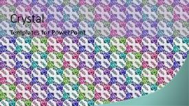  Presentation with purple green - PPT theme enhanced with traditional portuguese tiles with flowers background and a light blue colored foreground