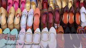  Presentation with handcraft - Slide set having traditional-rajasthani-style-handcraft-foot background and a light gray colored foreground