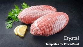  Presentation with veal - 