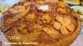  Presentation with festive - Colorful theme enhanced with handmade jewelry on a background backdrop and a light gray colored foreground