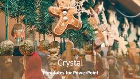  Presentation with gifts - PPT layouts with traditional-seasonal-items-gifts background and a coral colored foreground