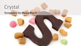  Presentation with sinterklaas - Presentation theme enhanced with traditional sinterklaas candy as pepernoten and chocolate letter background and a light gray colored foreground