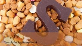  Presentation with sinterklaas - Theme enhanced with traditional sinterklaas candy as pepernoten chocolate letter and more background and a red colored foreground
