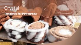  Presentation with camel - Beautiful presentation theme featuring kandovan - camel wool hats iran backdrop and a tawny brown colored foreground