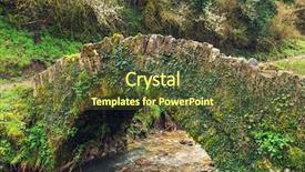  Presentation with ancient greek of stone - Amazing presentation having traditional stone bridge in greece backdrop and a tawny brown colored foreground