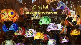  Presentation with lamps - Amazing presentation theme having traditional-turkish-lamps backdrop and a tawny brown colored foreground
