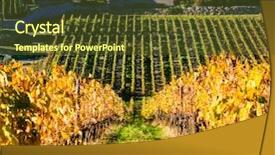  Presentation with tuscany - PPT layouts with traditional tuscany - scenery with autumn background and a tawny brown colored foreground