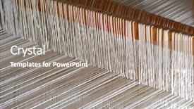  Presentation with way - Colorful slides enhanced with traditional way of rug making backdrop and a gray colored foreground