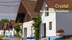  Presentation with wine library - Slides consisting of traditional-wine-cellars-in-blatnice background and a tawny brown colored foreground