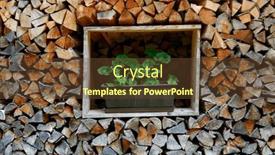  Presentation with resort - Presentation theme enhanced with traditional-wooden-architecture-in-luce background and a  colored foreground