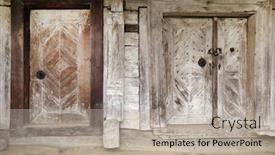  Presentation with romania - Cool new theme with detail of simple smooth wooden texture as a background backdrop and a mint green colored foreground