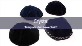  Presentation with jewish - Audience pleasing theme consisting of traditionally worn by observant jewish backdrop and a tawny brown colored foreground