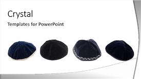  Presentation with jewish - Cool new PPT theme with traditionally worn by observant jewish backdrop and a white colored foreground