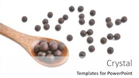  Presentation with chinese medicine - PPT theme having traditonal-chinese-medicine-black-bolus background and a white colored foreground