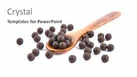  Presentation with chinese medicine - Slide set with traditonal-chinese-medicine-black-bolus background and a white colored foreground