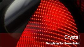  Presentation with traffic light - Colorful presentation enhanced with traffic light shows red light backdrop and a crimson colored foreground