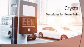  Presentation with traffic light - Amazing slides having traffic light switch on street backdrop and a sky blue colored foreground