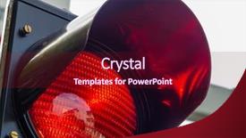  Presentation with traffic light - Beautiful PPT theme featuring traffic light the red backdrop and a wine colored foreground