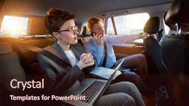  Presentation with young business people - Amazing theme having traffic management - successful young business people working backdrop and a  colored foreground