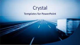  Presentation with qingdao - Amazing PPT layouts having traffic on haiwan bridge qingdao backdrop and a sky blue colored foreground