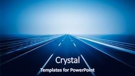  Presentation with qingdao - Theme featuring traffic on haiwan bridge qingdao background and a navy blue colored foreground