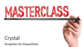  Presentation with marker - Cool new slide deck with traffic studies - hand with marker writing backdrop and a white colored foreground