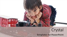  Presentation with children training on computers - Presentation design enhanced with two glass artists putting object in hot kiln note shallow depth of field background and a wine colored foreground